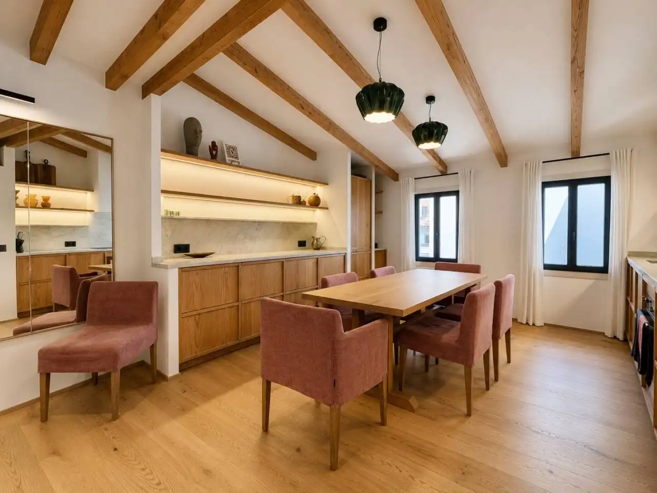 Comedor de Ático en venta en  Palma de Mallorca con Aire acondicionado, Calefacción y Parquet