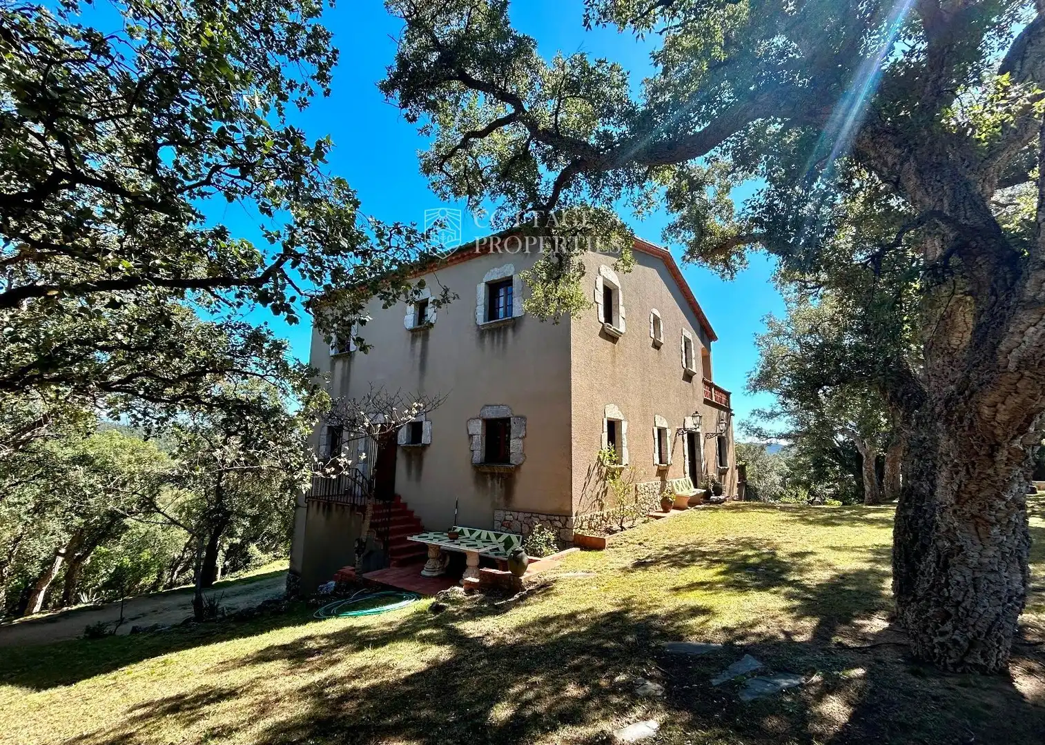 Vista exterior de Finca rústica en venta en Darnius con Calefacción