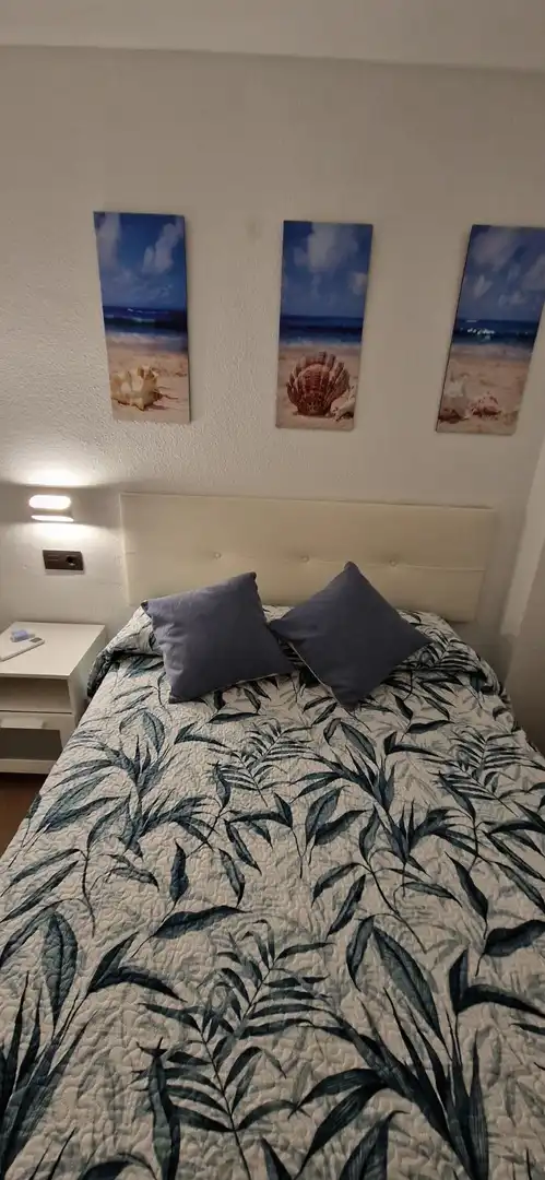 Schlafzimmer von Wohnungen zur Miete in Fuengirola mit Klimaanlage, Heizung und Parkett