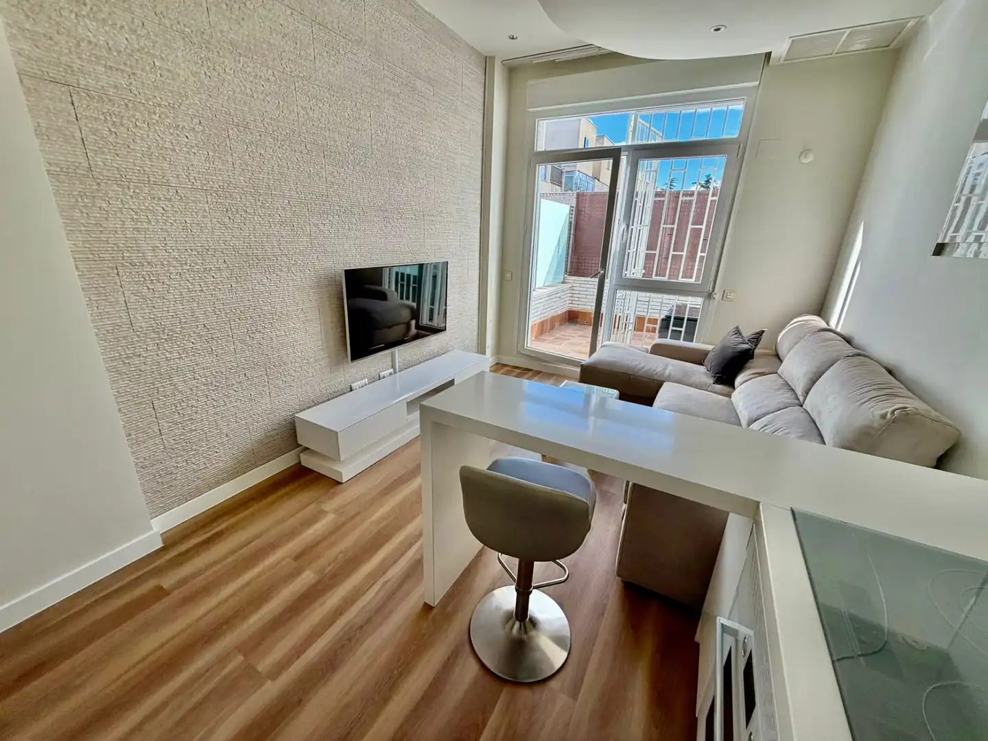 Sala de estar de Piso en venta en Rivas-Vaciamadrid con Aire acondicionado, Calefacción y Terraza
