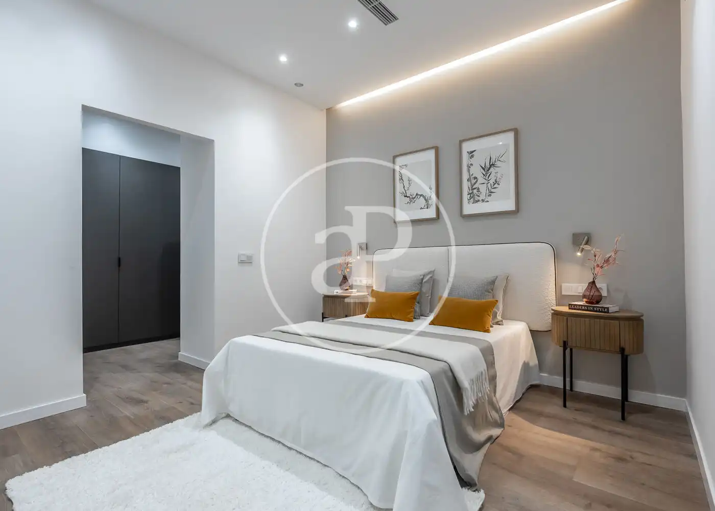 Schlafzimmer von Wohnung zum Verkauf in Madrid mit Klimaanlage, Heizung und Abstellraum