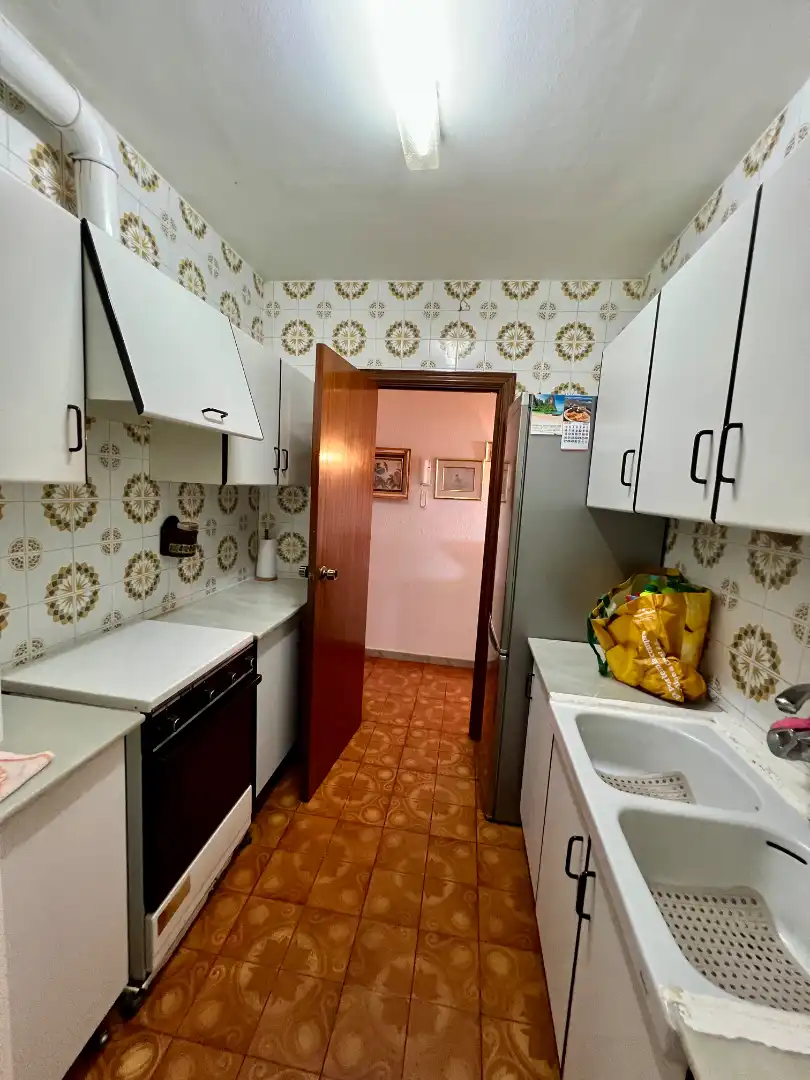 Kitchen of Flat for sale in Barcelona  with Air Conditioner, Heating and Furnished