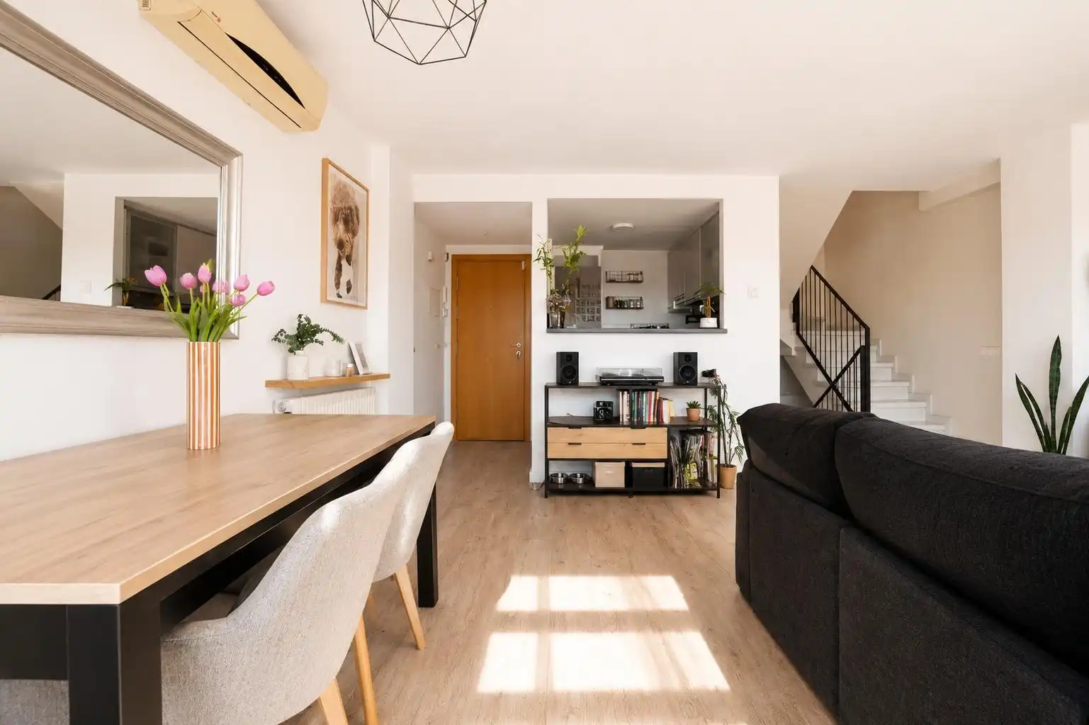 Wohnzimmer von Maisonette zum Verkauf in Vila-seca mit Klimaanlage, Heizung und Terrasse