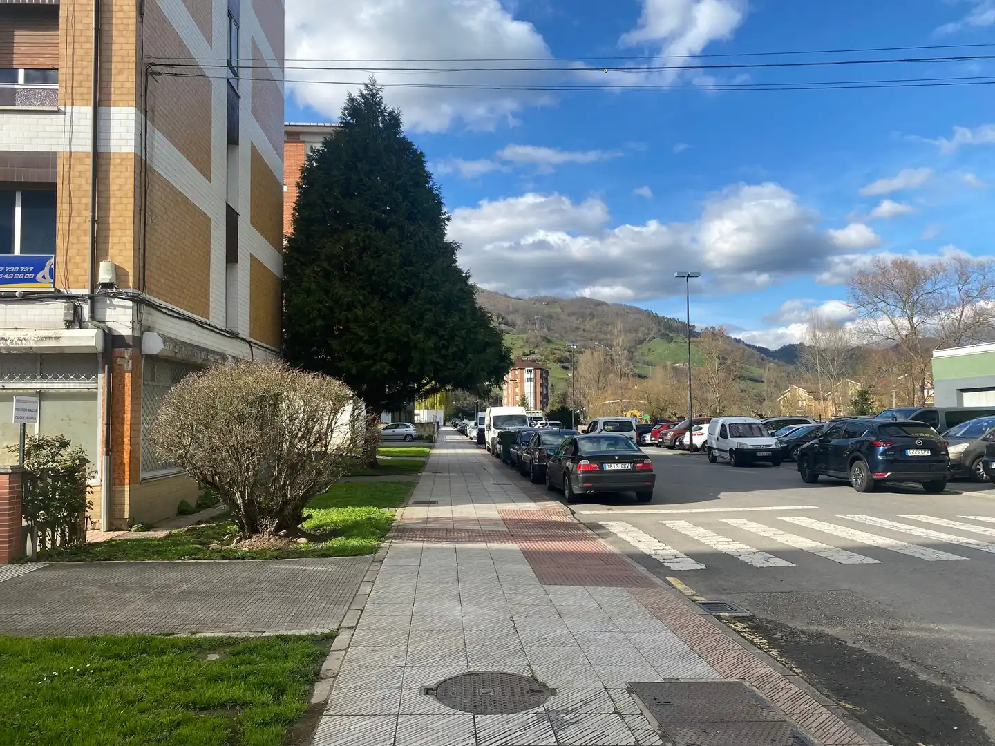 Exterior view of Flat for sale in Lena  with Balcony