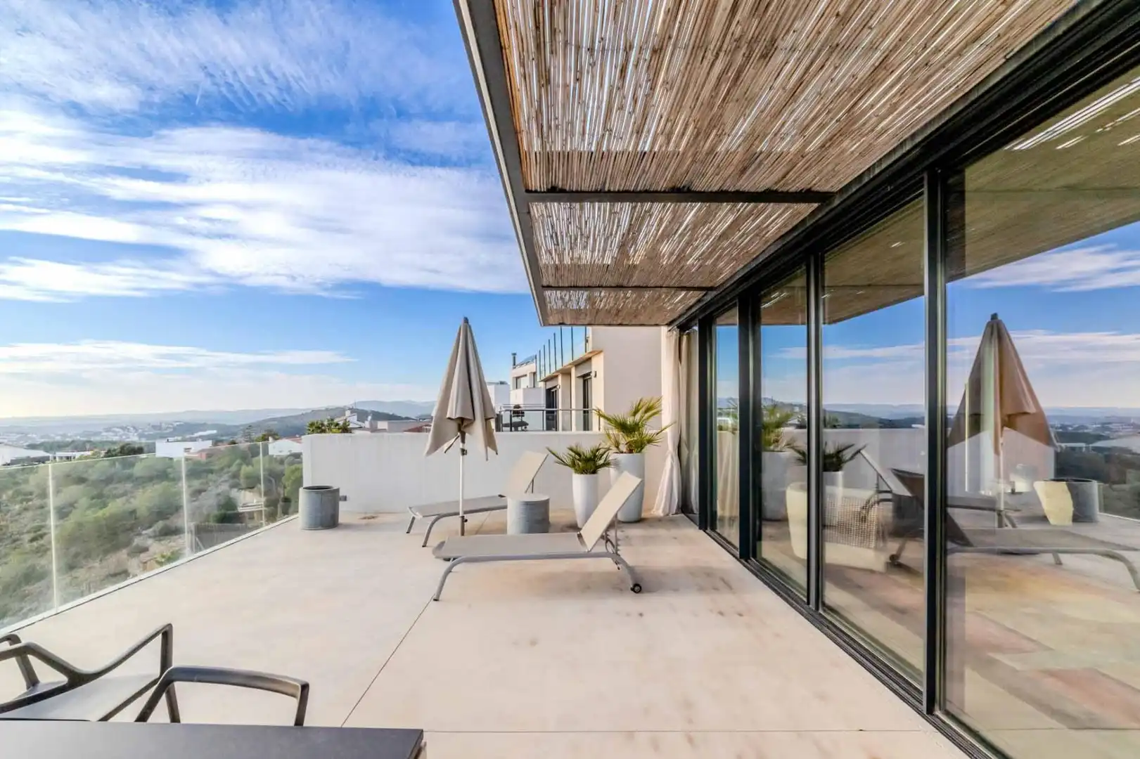 Terraza de Casa o chalet en venta en Sitges con Calefacción, Jardín privado y Terraza