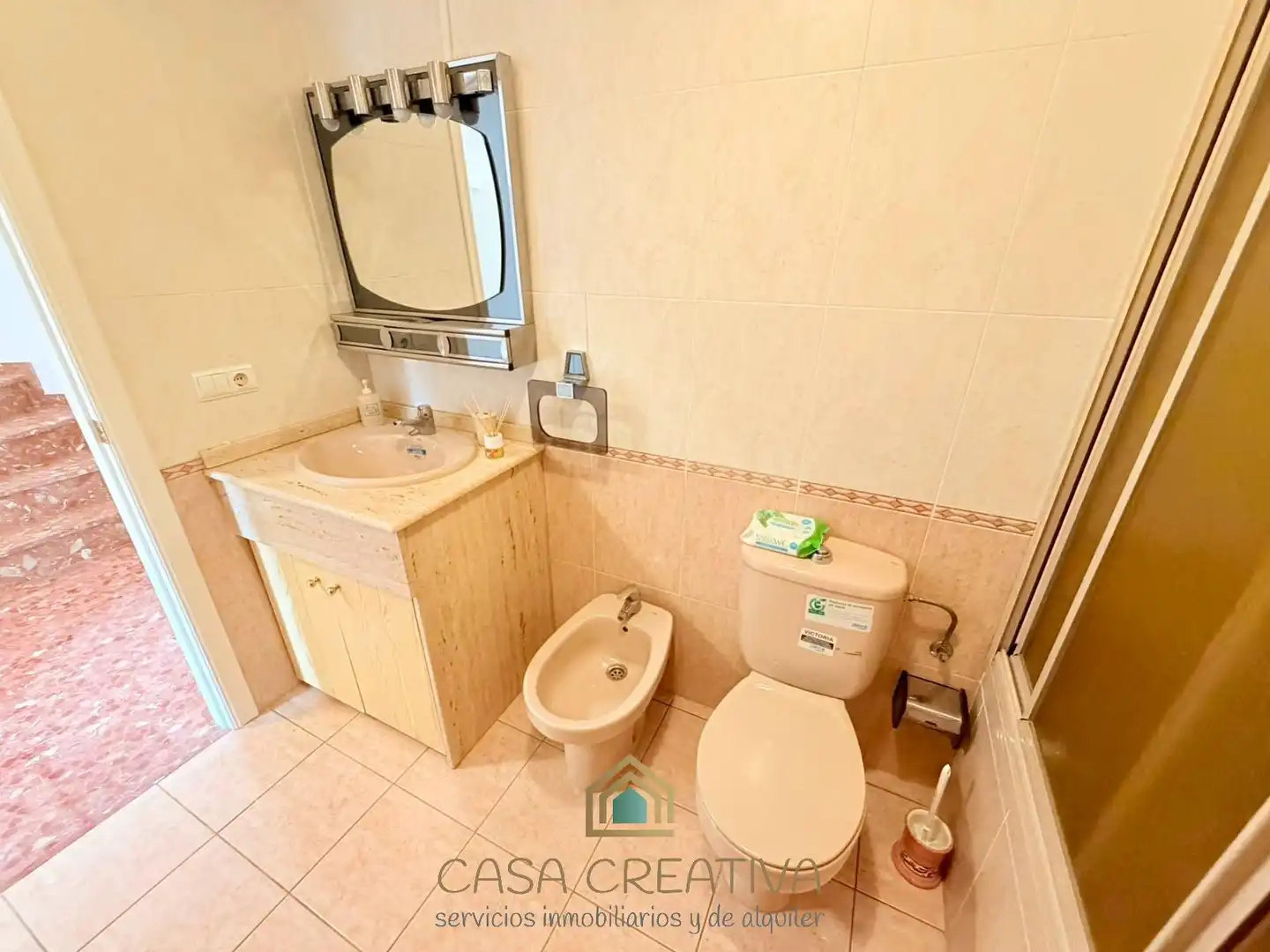Baño de Casa adosada en venta en Picanya con Jardín privado, Terraza y Trastero