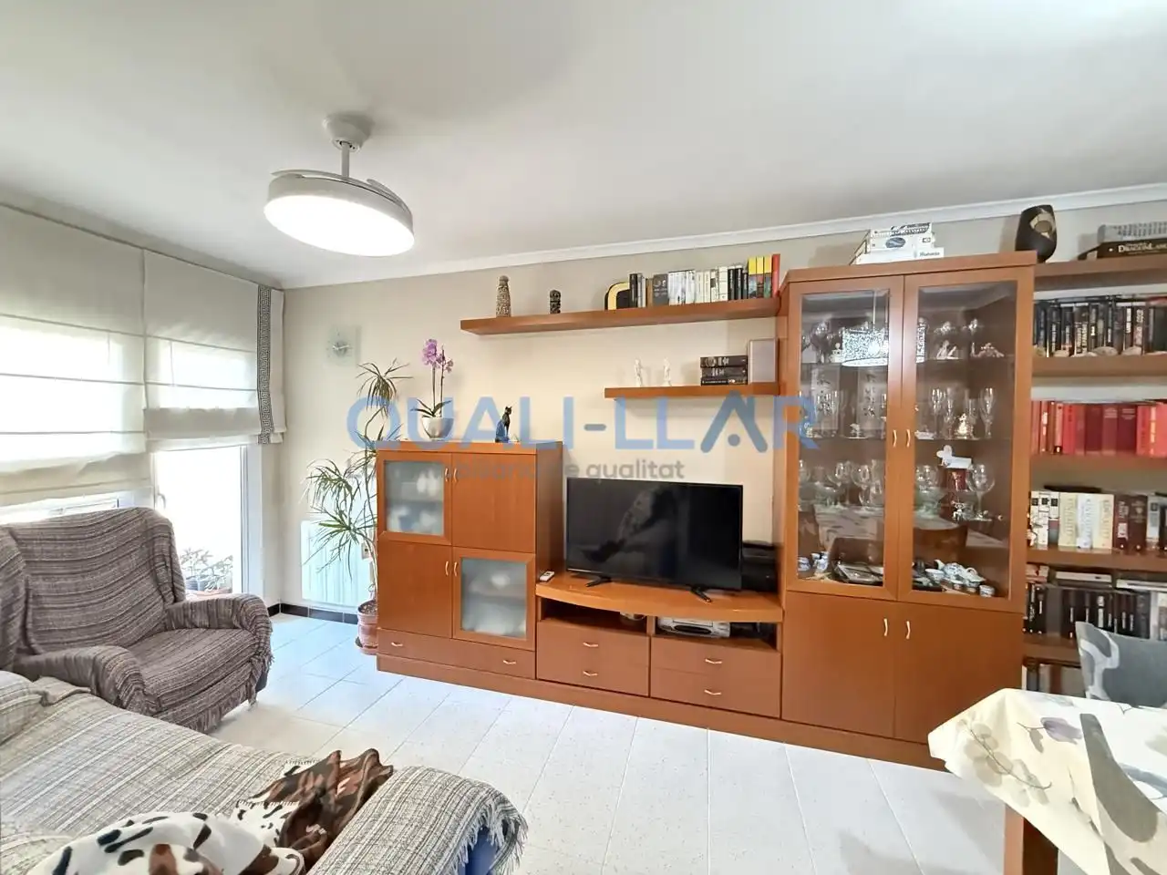 Sala de estar de Piso en venta en Esplugues de Llobregat con Calefacción y Balcón