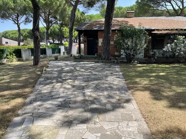 Jardí de Casa o xalet en venda en Laguna de Duero amb Aire condicionat, Moblat i Forn