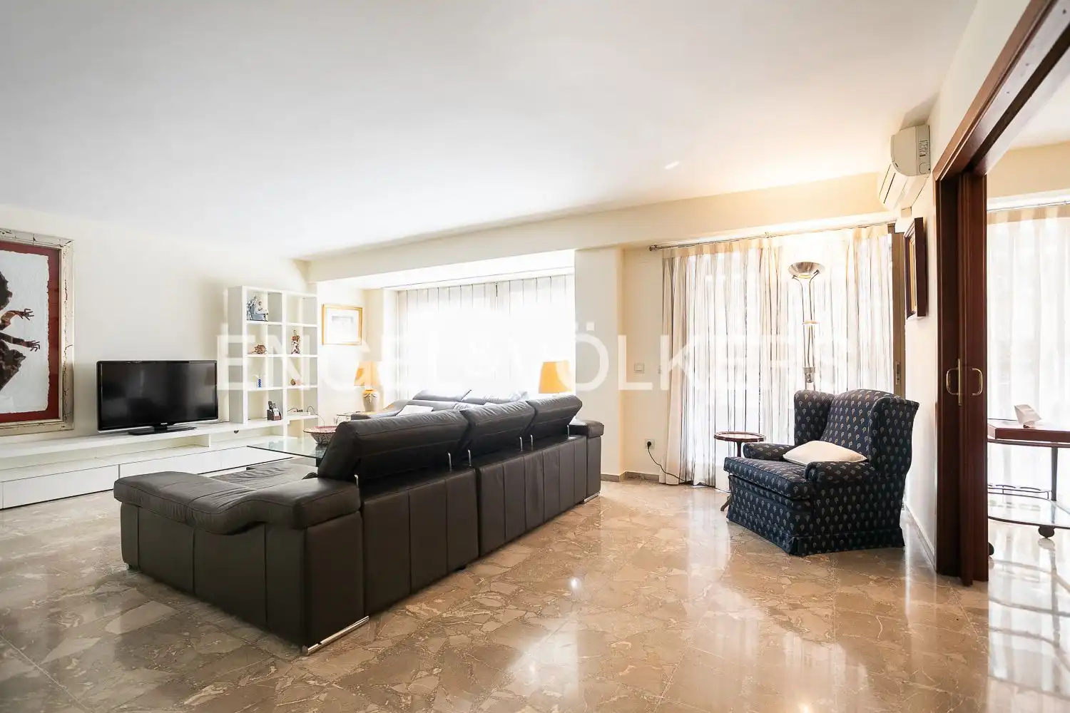 Sala de estar de Piso en venta en Valencia con Aire acondicionado, Calefacción y Balcón