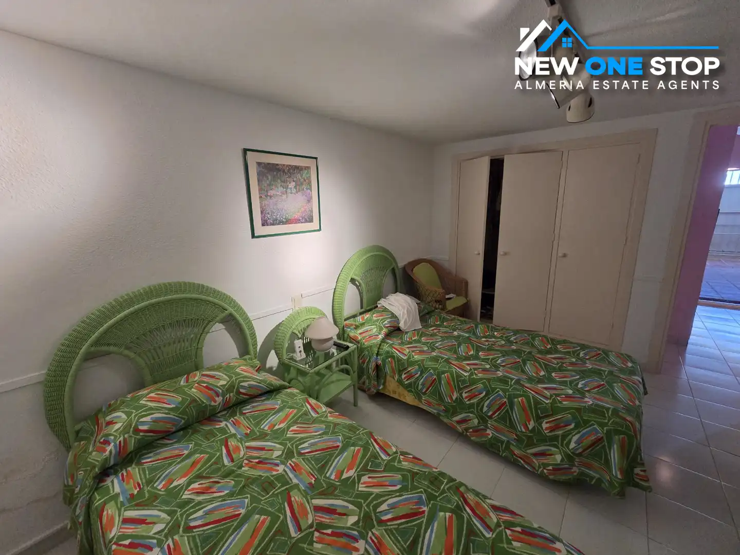 Dormitori de Casa adosada en venda en Mojácar amb Aire condicionat, Calefacció i Terrassa