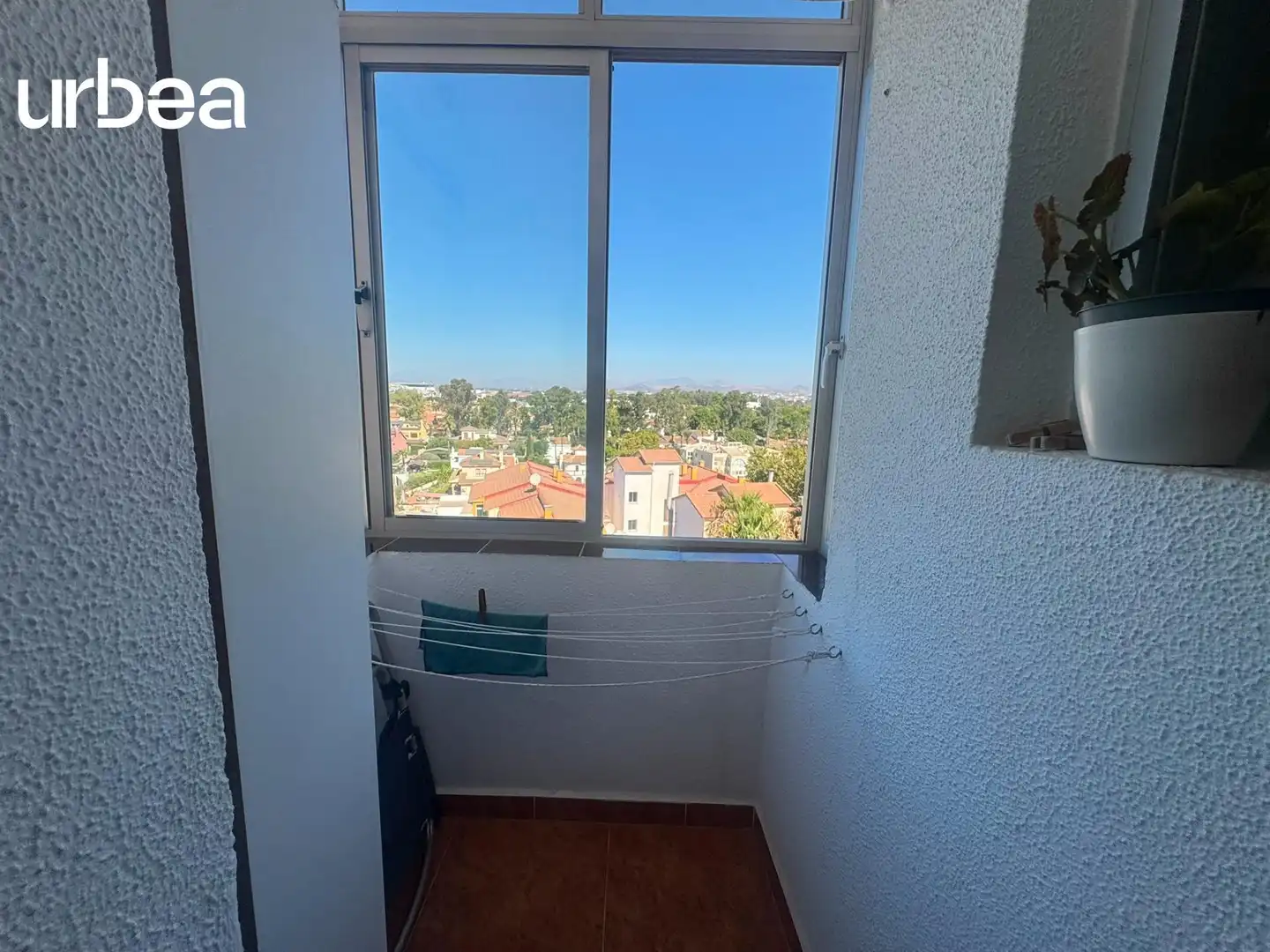 Terrassa de Apartament de lloguer en Málaga amb Piscina comunitària