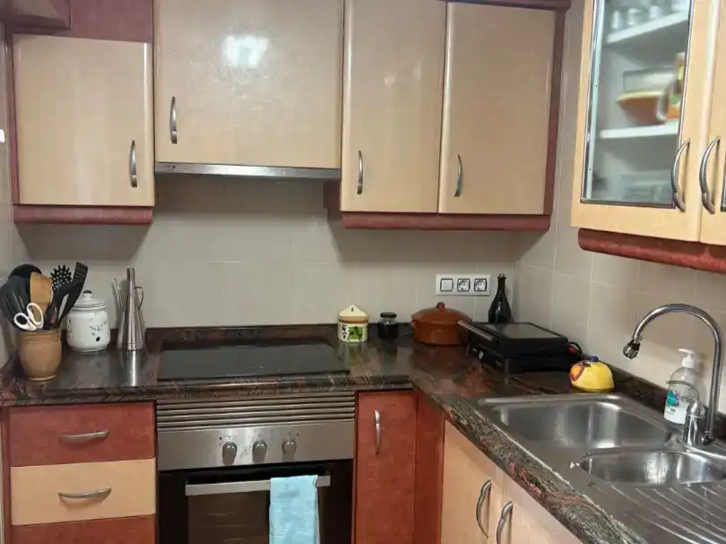 Cuina de Casa adosada en venda en Benassal amb Moblat