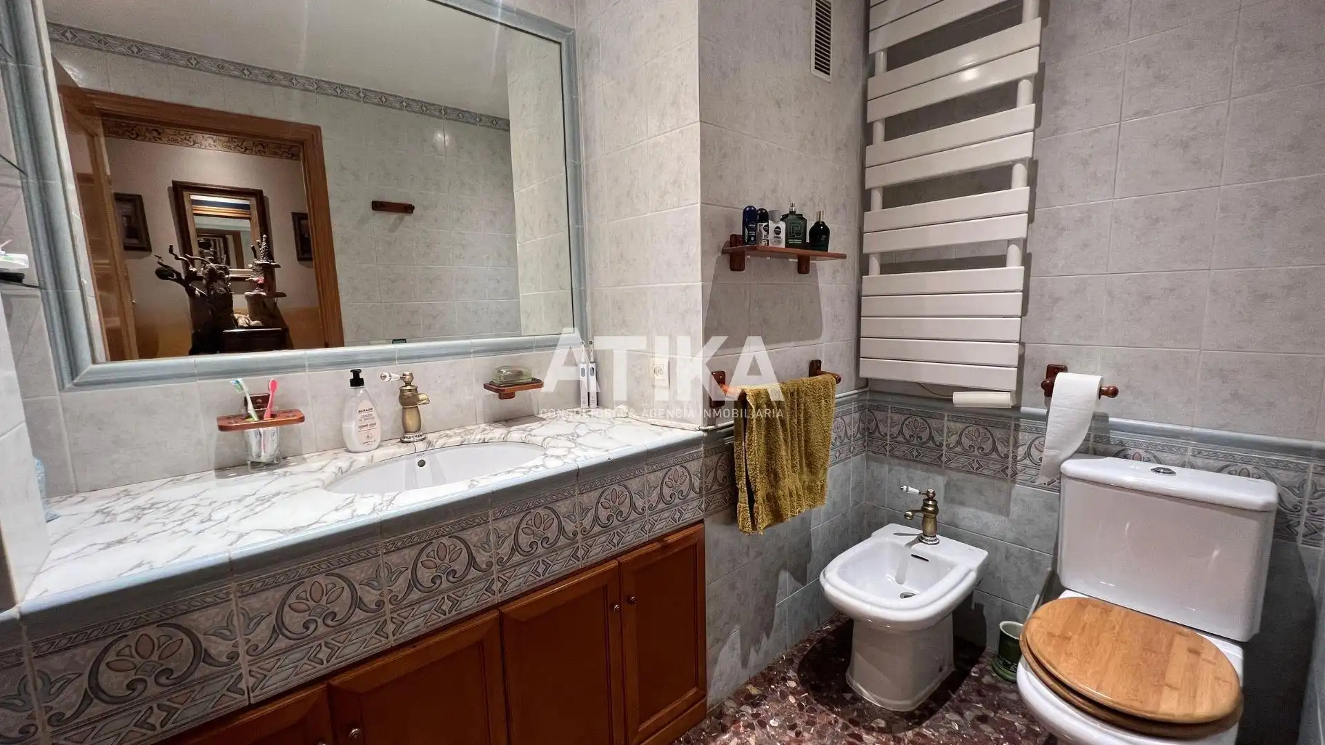 Bathroom of Flat for sale in Ontinyent  with Heating, Terrace and Storage room