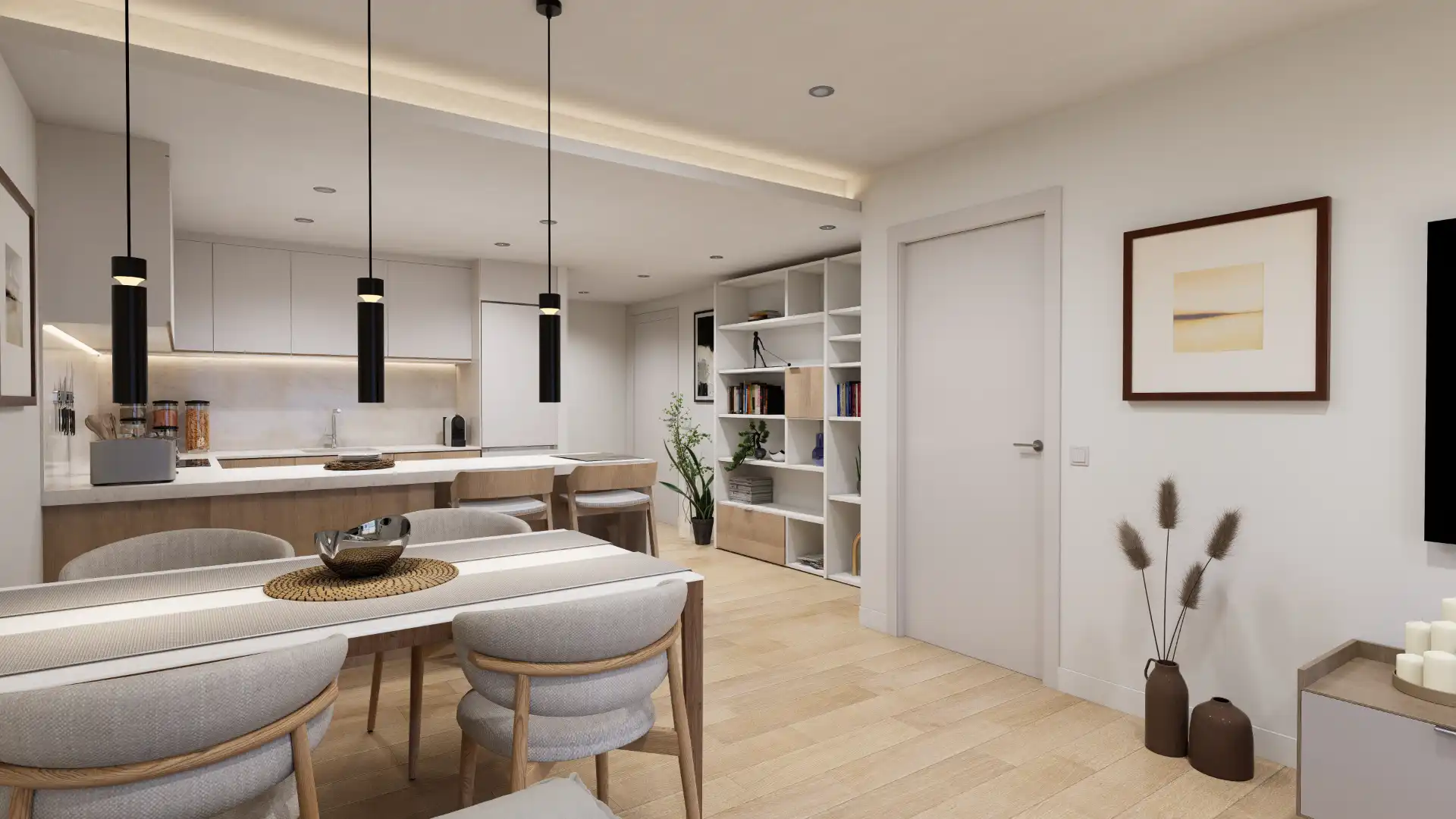 Sala de estar de Dúplex en venta en Canet de Mar con Aire acondicionado, Calefacción y Terraza