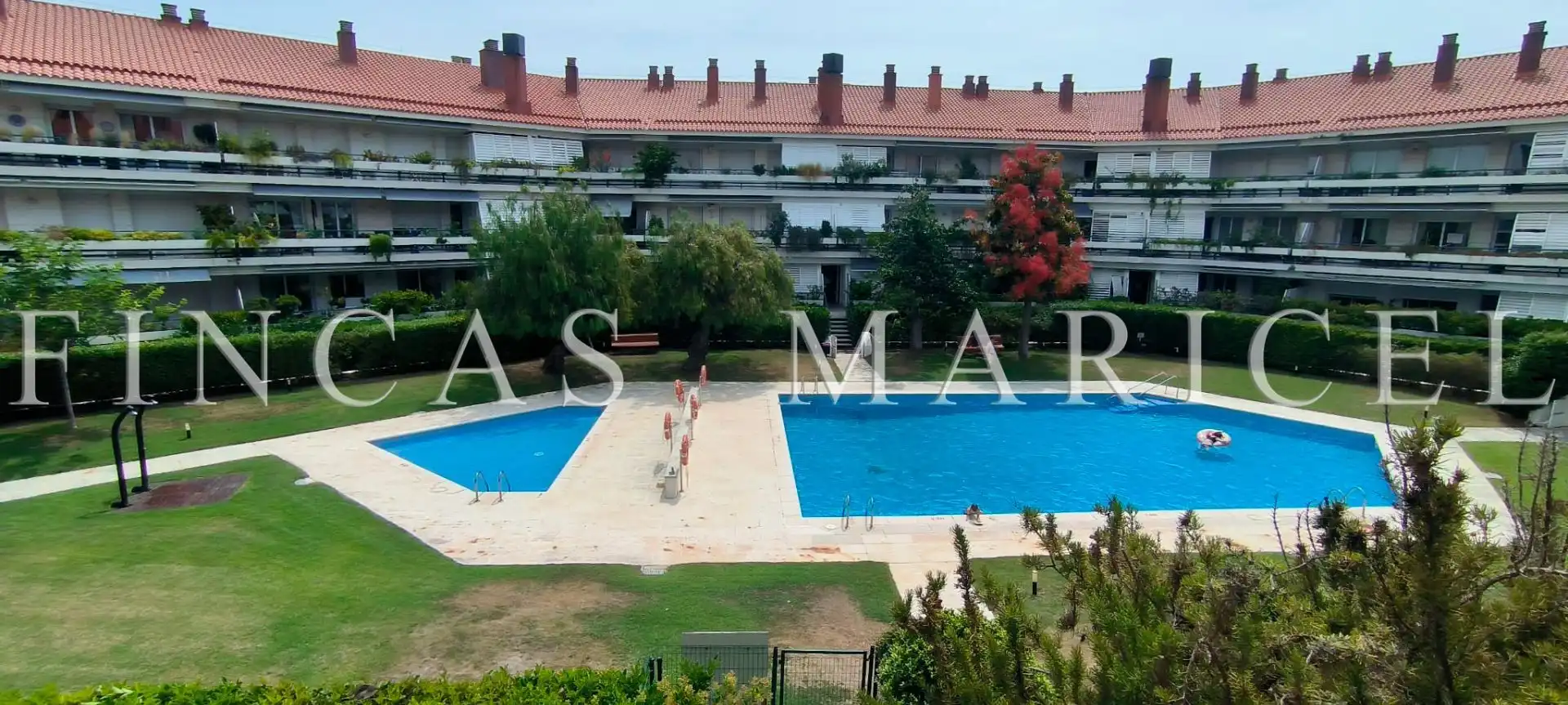 Piscina de Piso de alquiler en Sitges con Aire acondicionado, Calefacción y Terraza