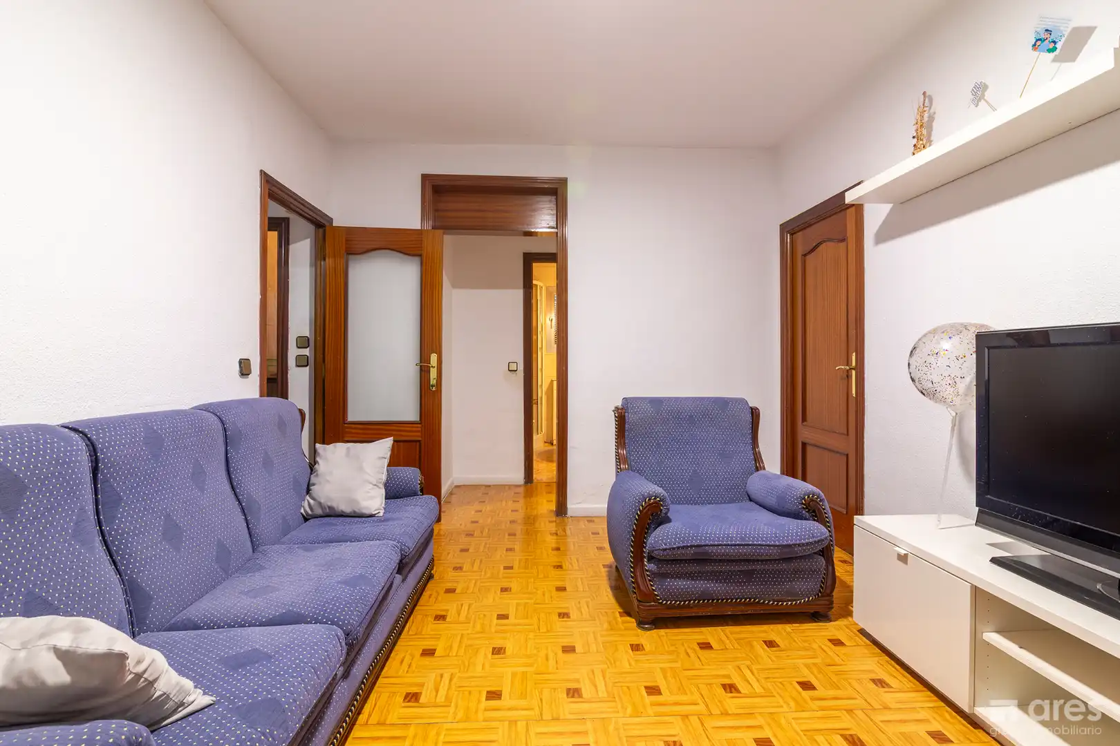 Wohnzimmer von Wohnung zum Verkauf in Alcorcón mit Heizung, Möbliert und Ofen