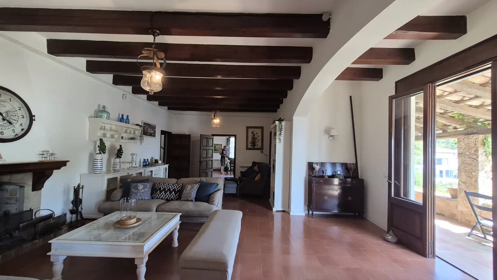 Sala d'estar de Casa o xalet en venda en Palafrugell