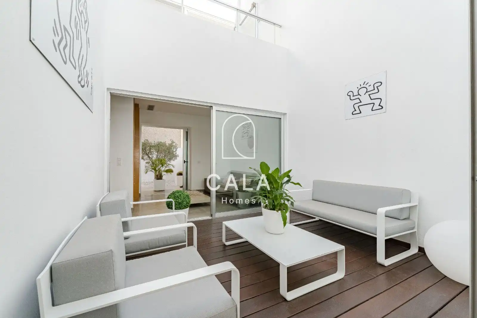 Terrasse von Maisonette zum Verkauf in Adeje mit Klimaanlage, Terrasse und Abstellraum