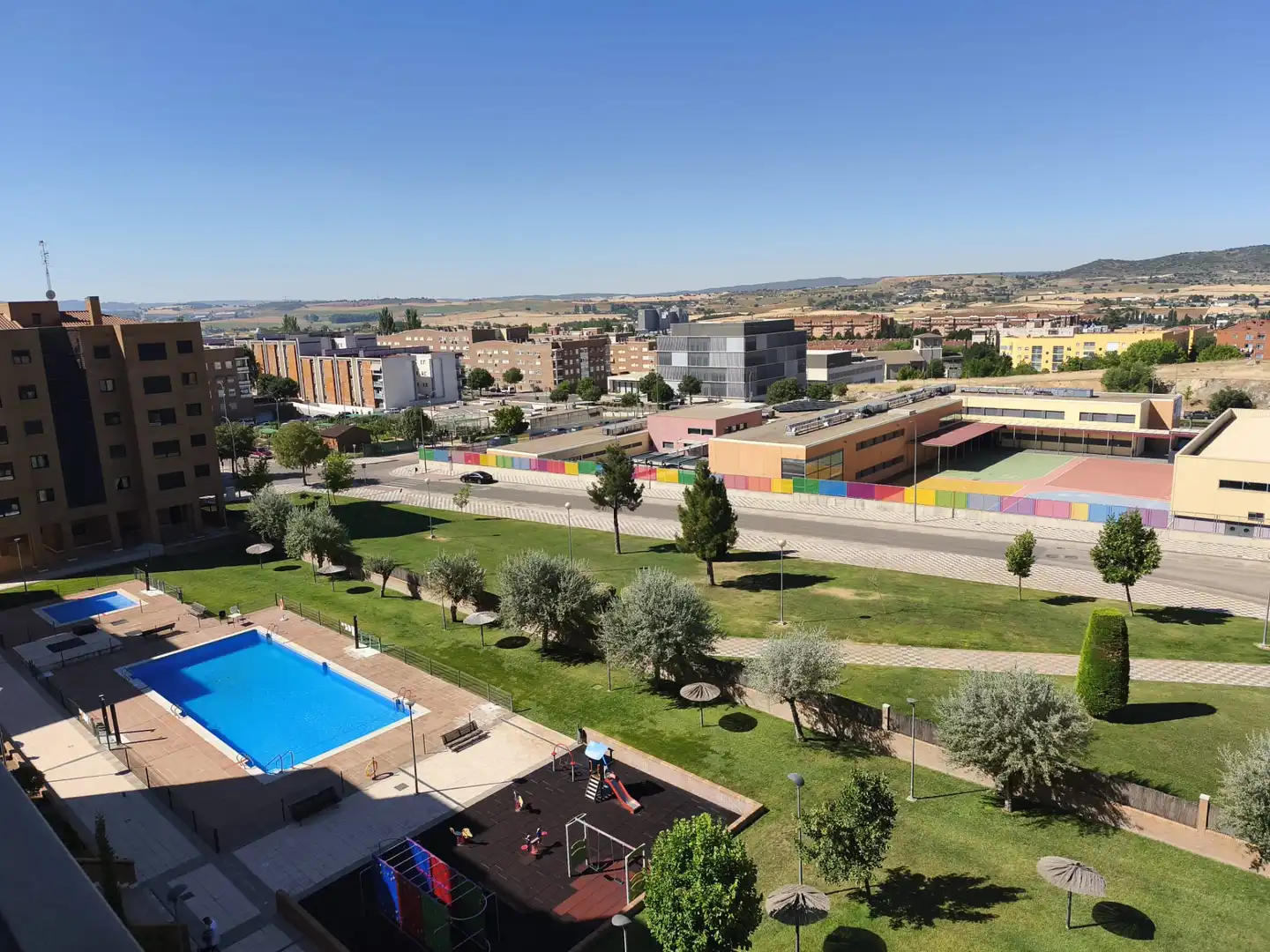 Vista exterior de Piso de alquiler en Cuenca con Aire acondicionado, Calefacción y Parquet
