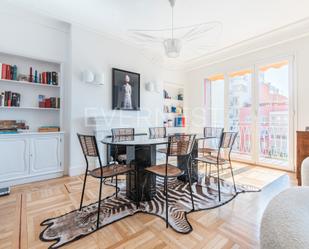 Dining room of Attic for sale in  Madrid Capital  with Air Conditioner, Terrace and Balcony