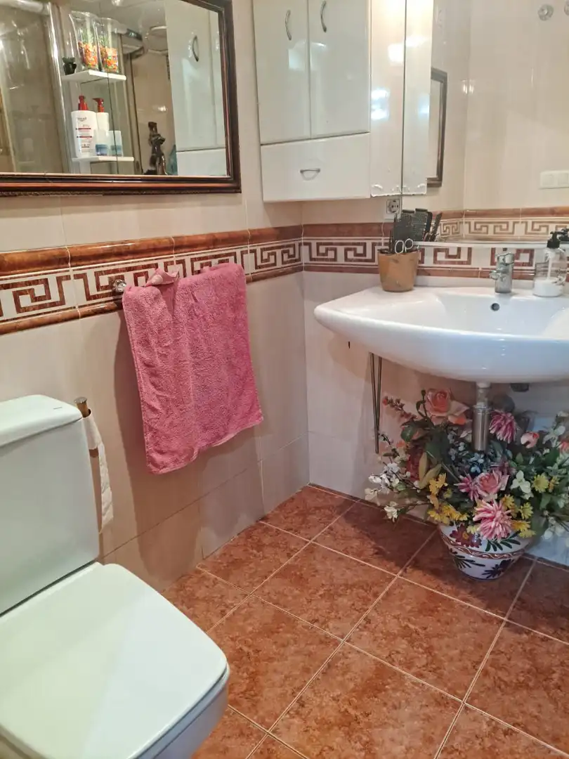 Bathroom of Flat for sale in Castellón de la Plana / Castelló de la Plana  with Air Conditioner, Heating and Terrace