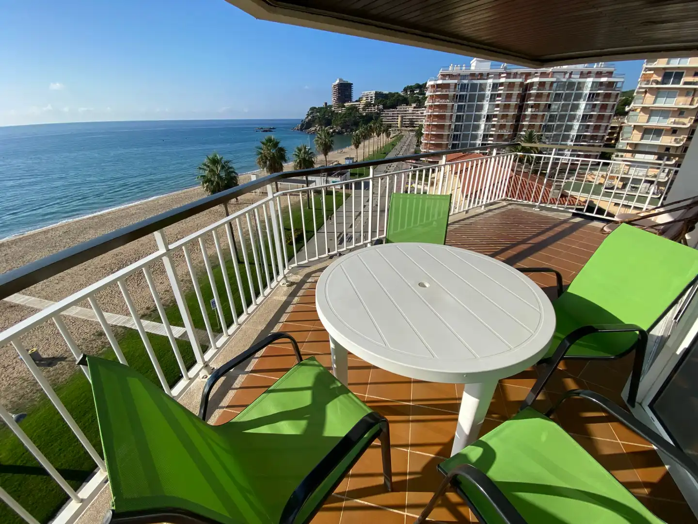 Terraza de Apartamento en venta en Calonge i Sant Antoni con Terraza, Amueblado y Horno