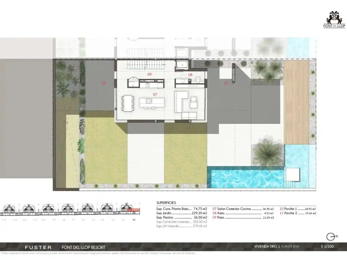 Adosado con jardín en venta en Monforte del Cid, imagen 57