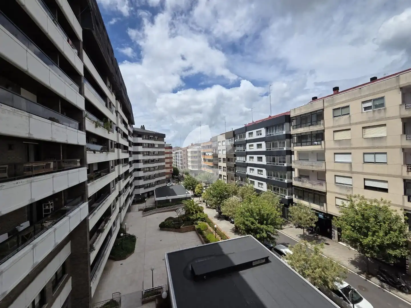 Exterior view of Flat for rent in Vigo   with Heating, Terrace and Swimming Pool