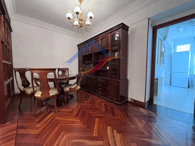 Dining room of Flat for sale in Santander  with Heating, Parquet flooring and Oven