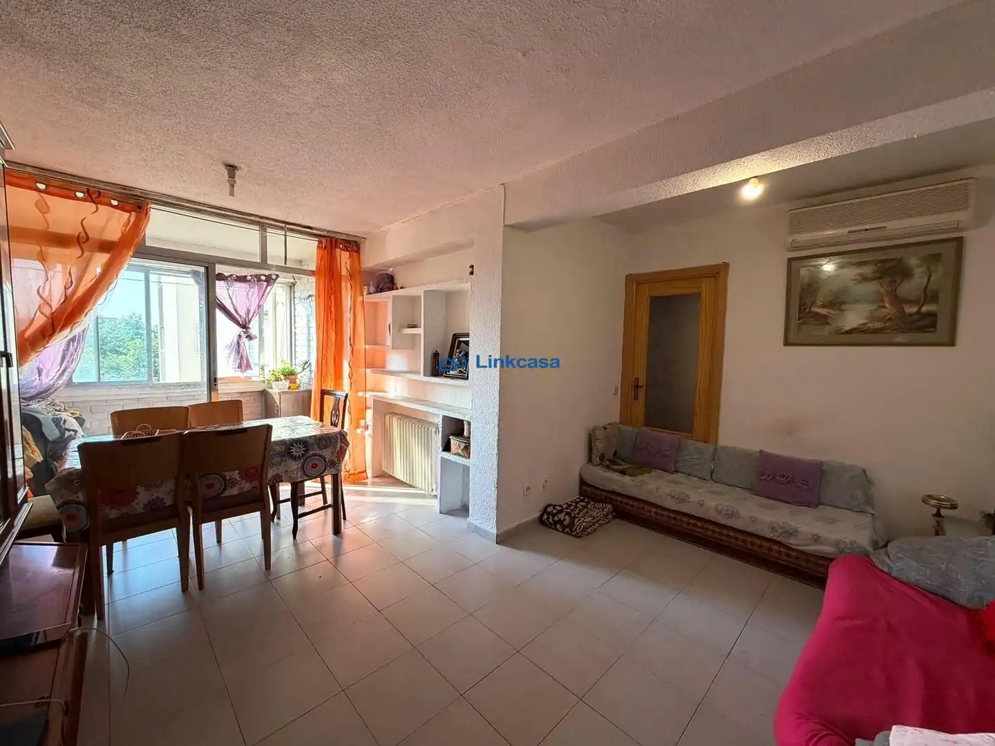 Living room of Flat for sale in Leganés  with Air Conditioner, Heating and Storage room