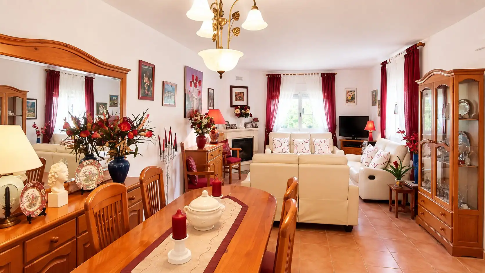 Comedor de Finca rústica en venta en El Ràfol d'Almúnia con Aire acondicionado, Calefacción y Terraza