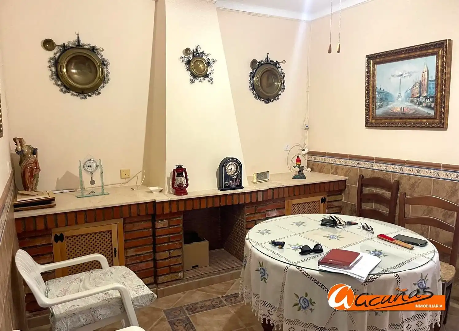 Comedor de Casa adosada en venta en Alameda con Trastero