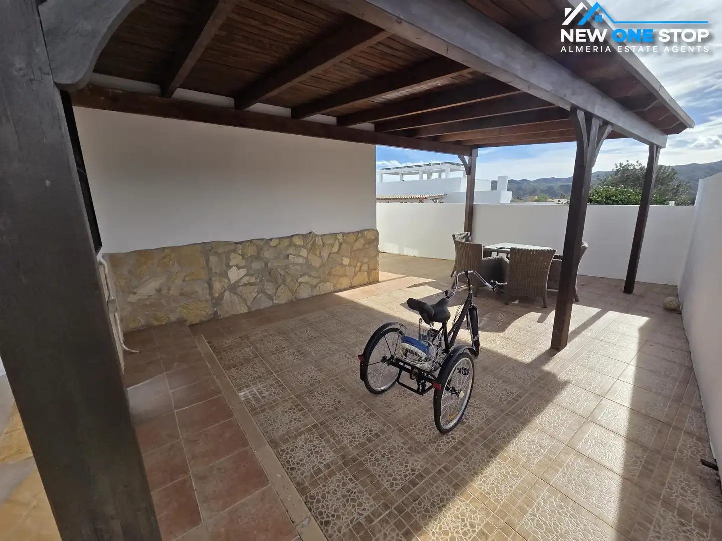 Terraza de Casa o chalet en venta en Arboleas con Aire acondicionado, Calefacción y Jardín privado