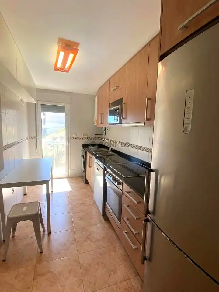 Kitchen of Flat for rent in Teruel  with Heating, Furnished and Balcony