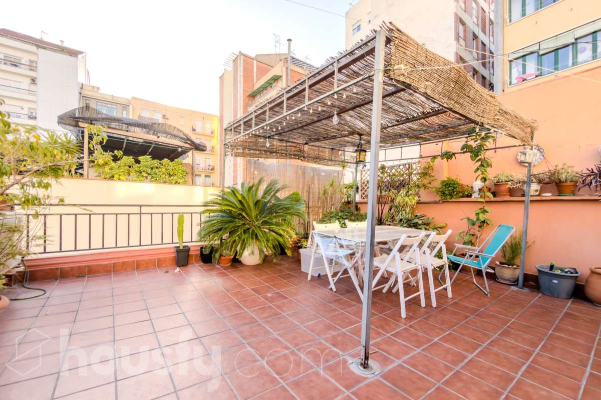 Terrace of House or chalet for sale in  Barcelona Capital  with Air Conditioner, Heating and Terrace