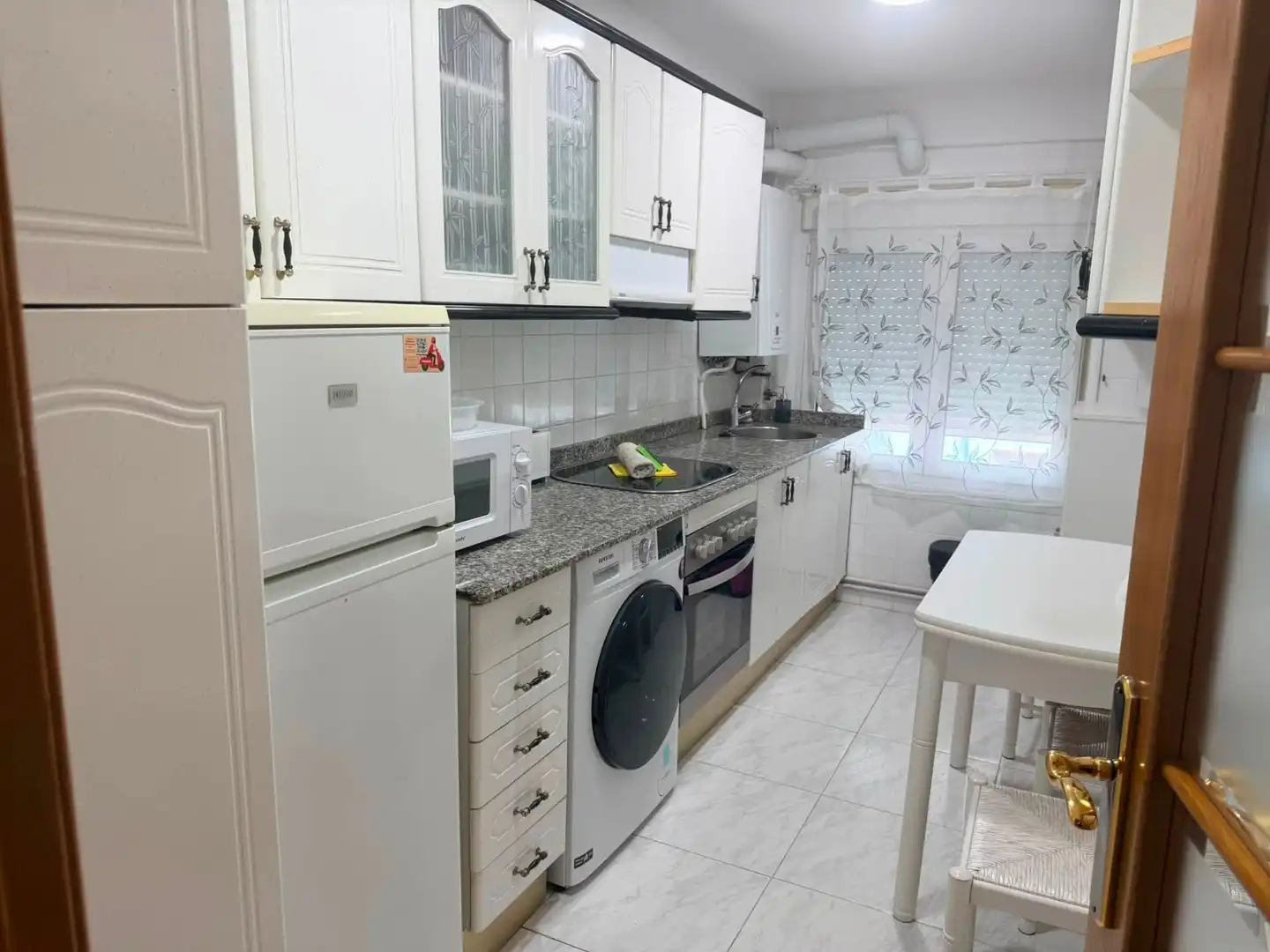 Kitchen of Flat for sale in Torrelavega   with Heating, Parquet flooring and Furnished