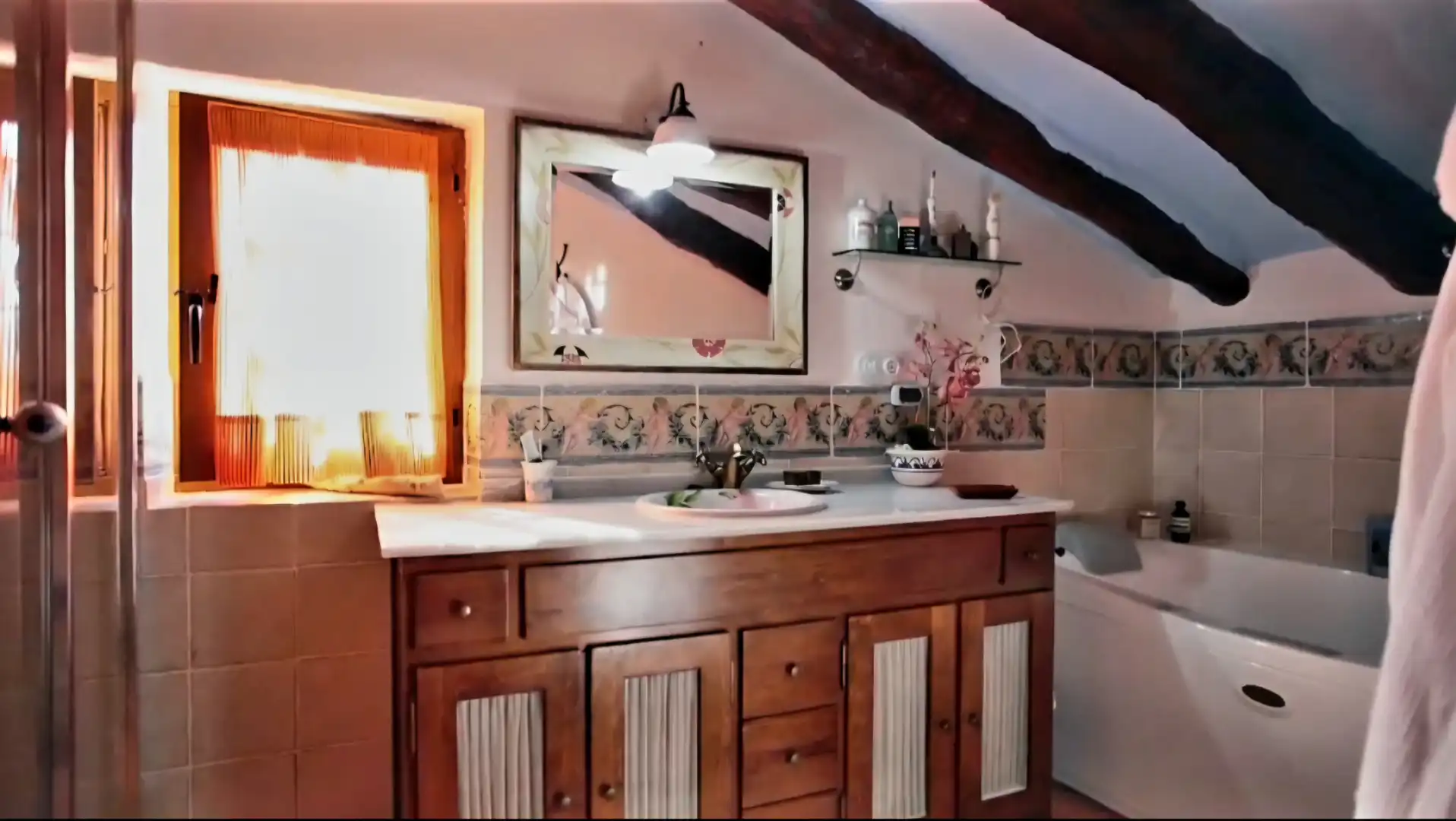 Badezimmer von Country house zum Verkauf in Vélez-Blanco mit Klimaanlage, Heizung und Privatgarten