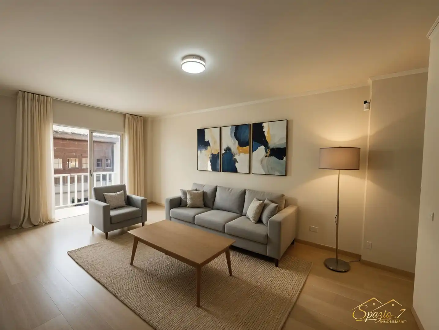 Sala de estar de Piso en venta en Los Realejos con Balcón y Alarma