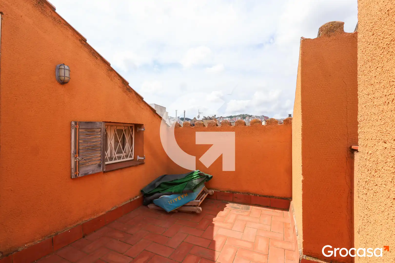 Terraza de Casa adosada en venta en Barcelona con Aire acondicionado, Calefacción y Terraza
