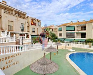 Exterior view of House or chalet for sale in Guardamar del Segura  with Air Conditioner, Private garden and Terrace