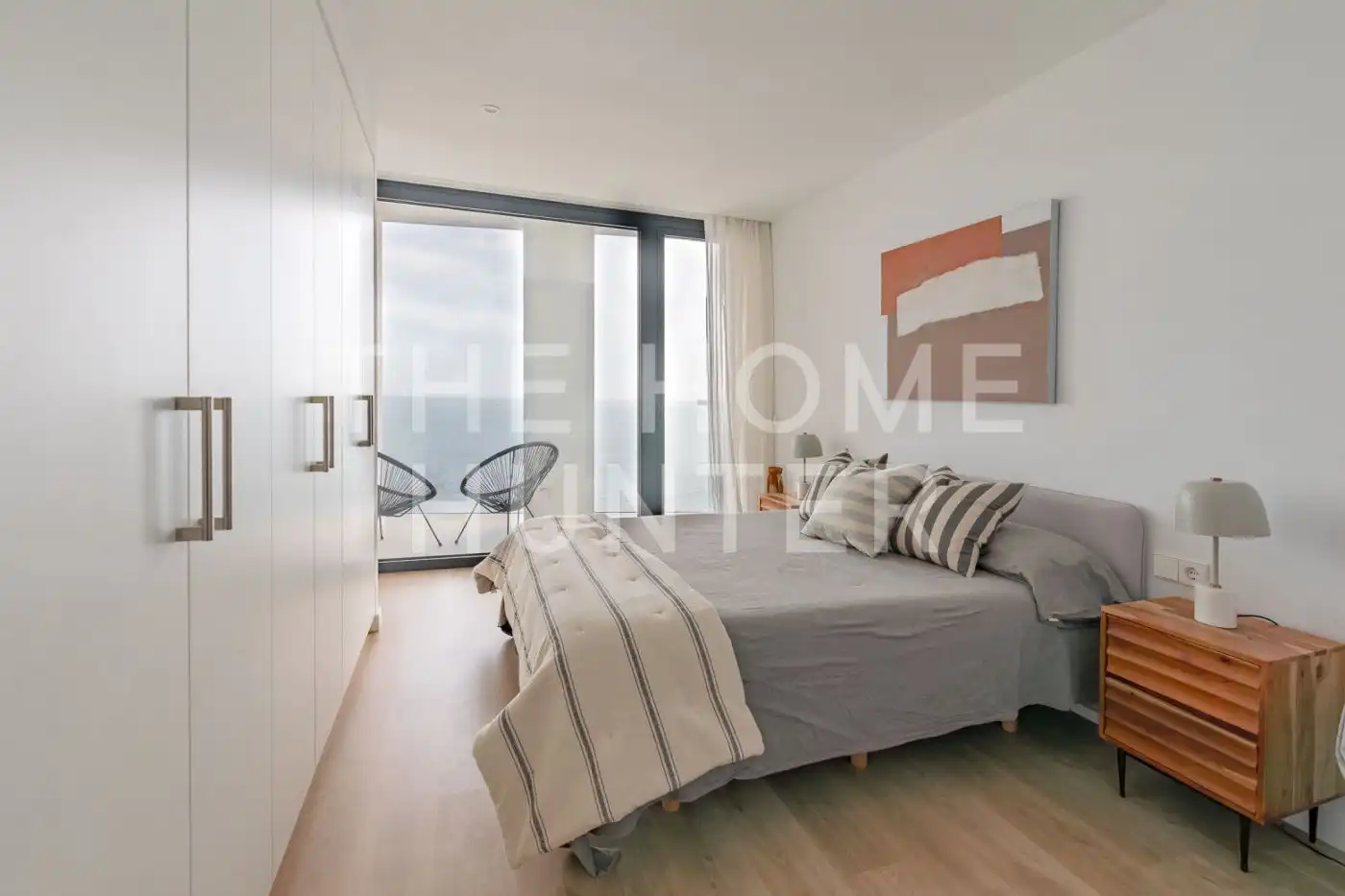 Schlafzimmer von Wohnung zum Verkauf in L'Escala mit Klimaanlage, Heizung und Terrasse