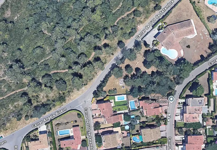 Vista exterior de Residencial en venta en Girona