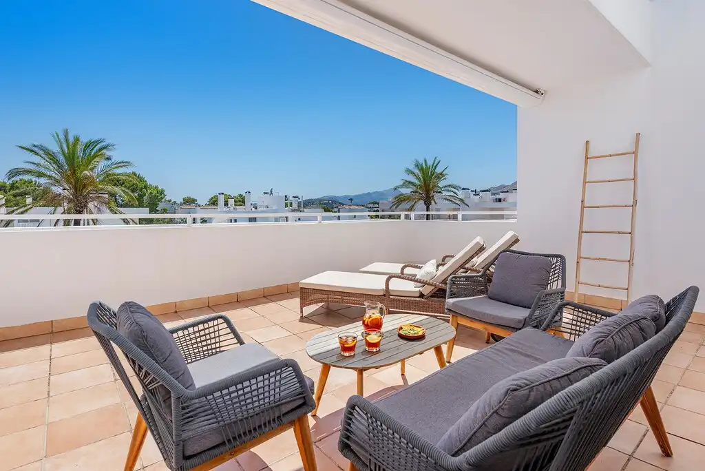 Terrace of Detached homes for sale in Pollença  with Air Conditioner, Private garden and Terrace