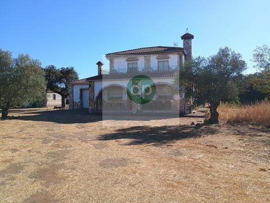 Vista exterior de Finca rústica en venda en Badajoz Capital amb Aire condicionat, Calefacció i Jardí privat