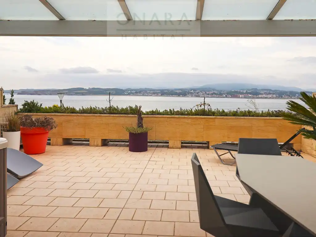 Terraza de Casa adosada de alquiler en Hondarribia con Terraza