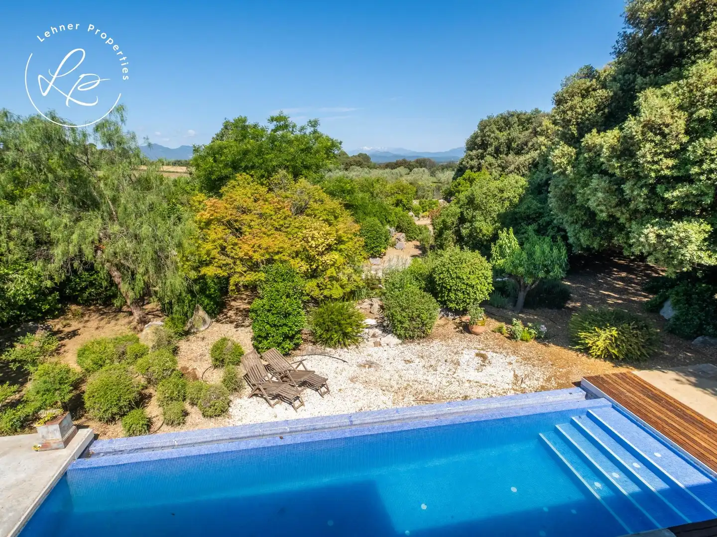 Swimming pool of Houses for sale in Avinyonet de Puigventós  with Air Conditioner, Heating and Private garden