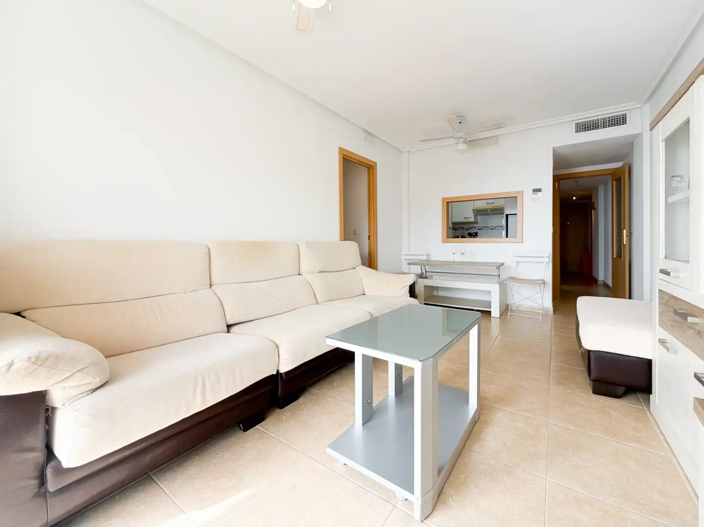 Sala d'estar de Apartament en venda en El Campello amb Aire condicionat, Traster i Piscina