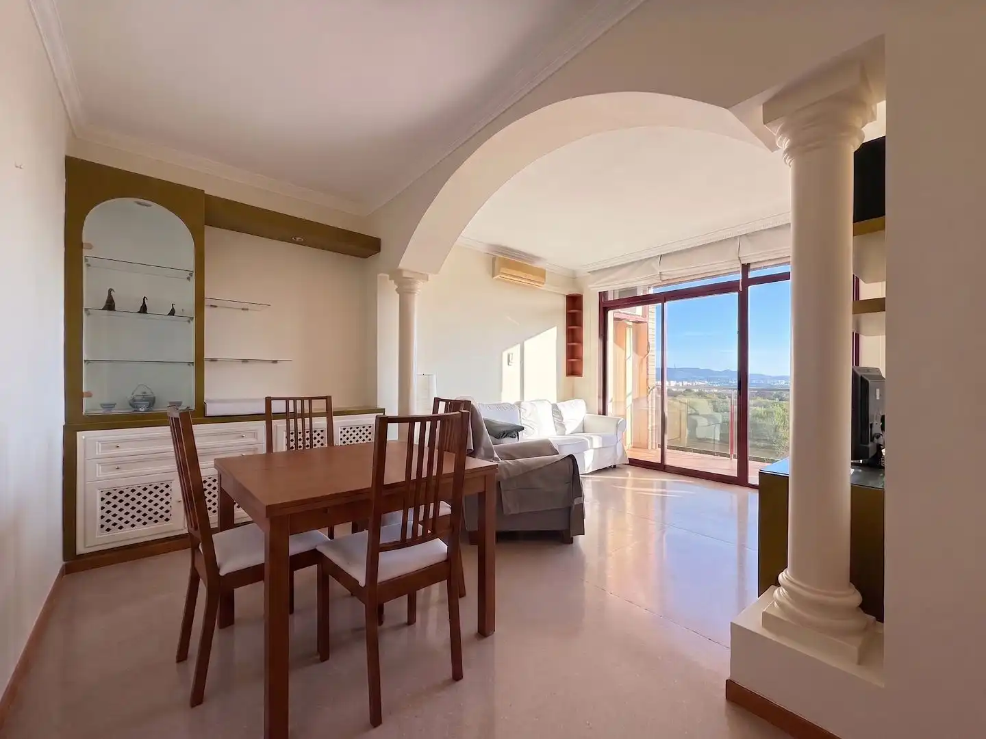 Dining room of Flat for share in Sabadell  with Air Conditioner, Heating and Private garden