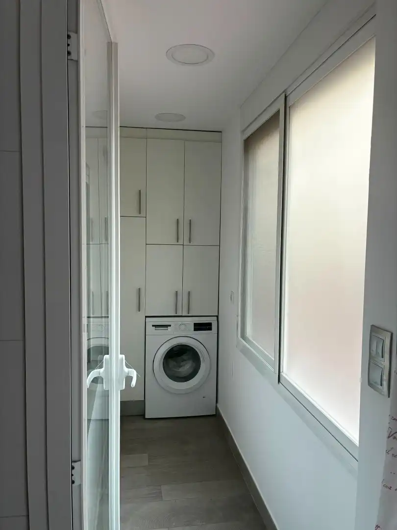Schlafzimmer von Wohnung zur Miete in Zaragoza mit Heizung, Möbliert und Ofen