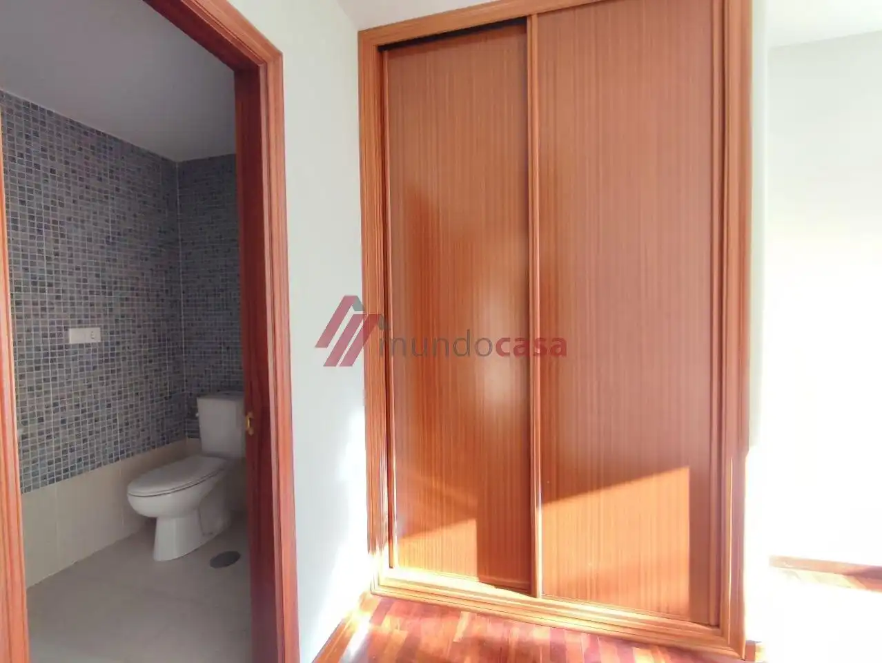 Bedroom of Flat for rent in Narón  with Heating, Parquet flooring and Storage room
